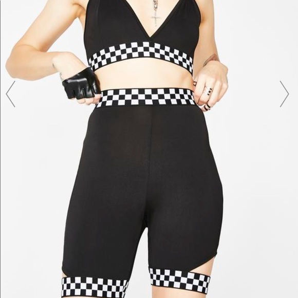 Dolls Kill Other - Dolls Kill Shifting Gears Checkered Set